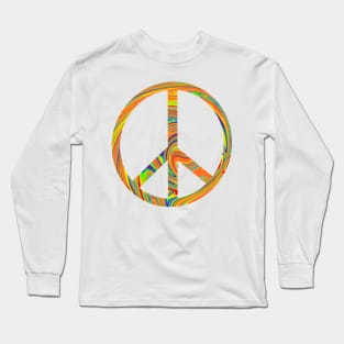 Peace Sign Long Sleeve T-Shirt